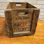 Vintage 1930s Hanover Bottling Works Milwaukee Wis Soda Wood Advertising Crate