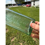 Antique Dr Miles Restorative Nervine Aqua Green Glass Medicine Bottle