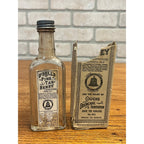 Antique 1920's Dr. Bell’s Pine Tar Honey Compound Medicine w/ Label & Box