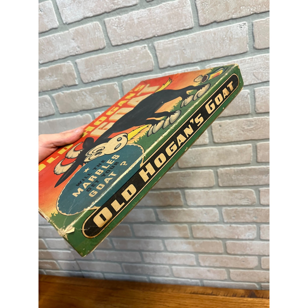 Vintage 1939 Whitman "Old Hogan's Goat" Marble Board Game Toy