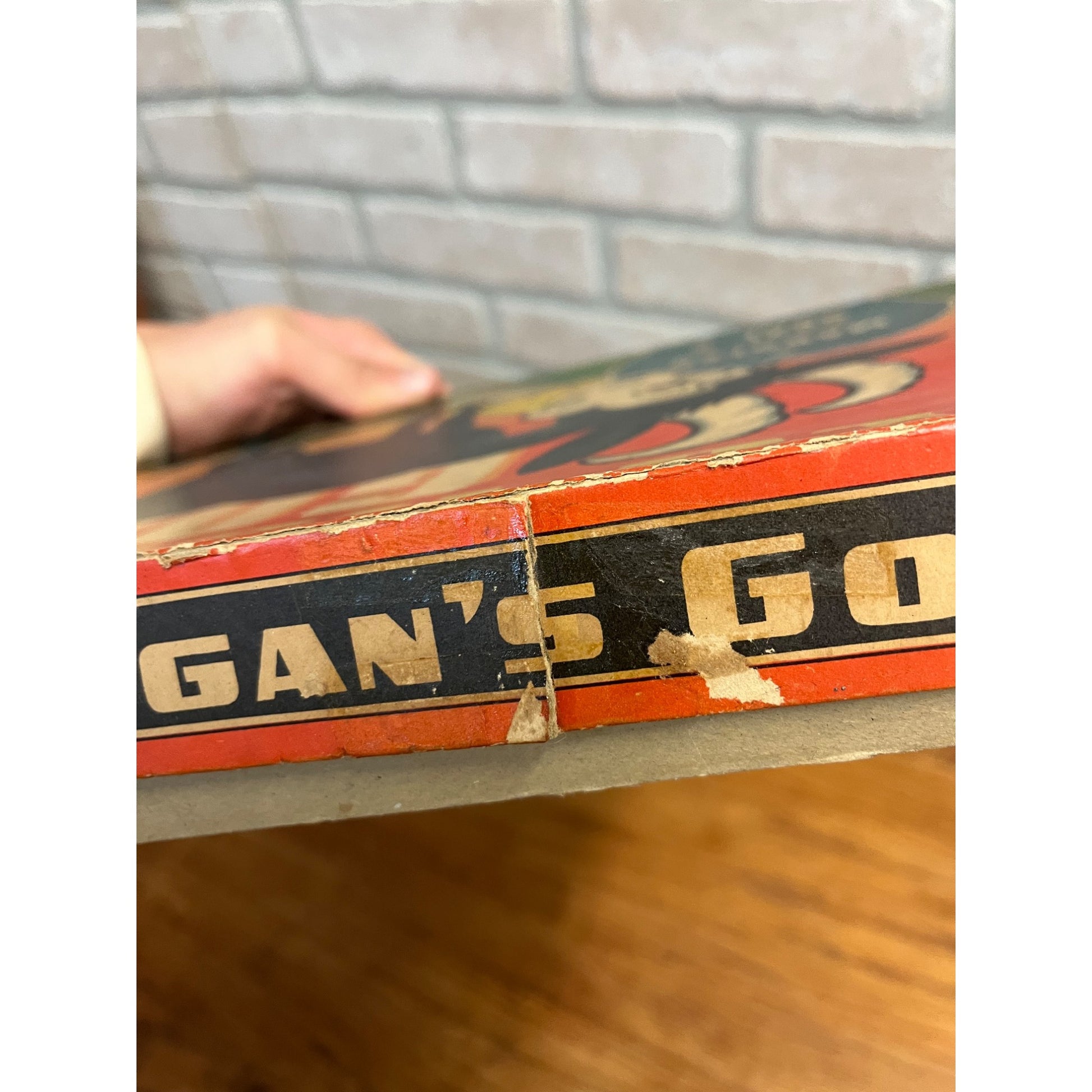 Vintage 1939 Whitman "Old Hogan's Goat" Marble Board Game Toy