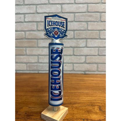 Vintage Icehouse Tap Handle Plank Road Brewery 12.5" Tapper Bar Pub