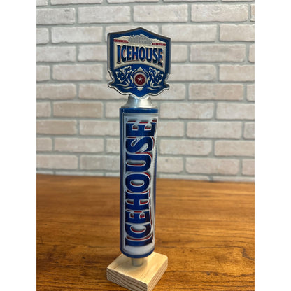 Vintage Icehouse Tap Handle Plank Road Brewery 12.5" Tapper Bar Pub