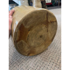 Antique L.M. Pierron Stoneware Salt Glaze 6 Gallon Butter Churn Crock Milwaukee