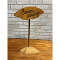 Vintage 1950s Cannon Stockings Ladies Pantyhose Store Display Sign Advertising