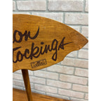 Vintage 1950s Cannon Stockings Ladies Pantyhose Store Display Sign Advertising