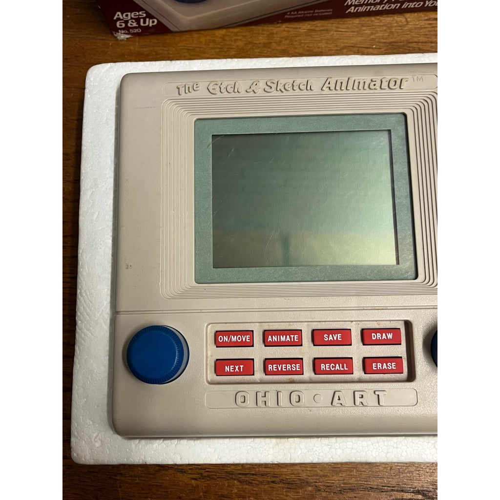 Etch-A-Sketch Animator 1986 Vintage, Made in USA by the Ohio Art Company TESTED WORKS