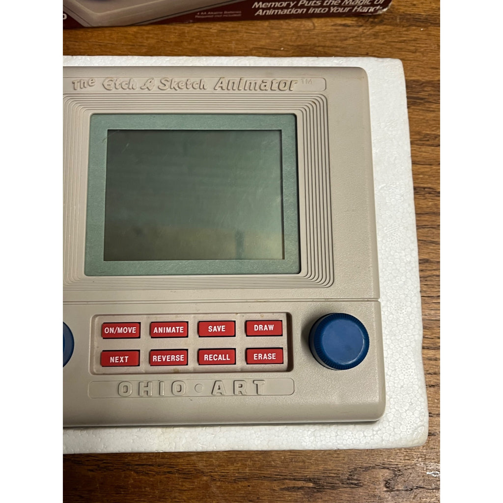 Etch-A-Sketch Animator 1986 Vintage, Made in USA by the Ohio Art Company TESTED WORKS