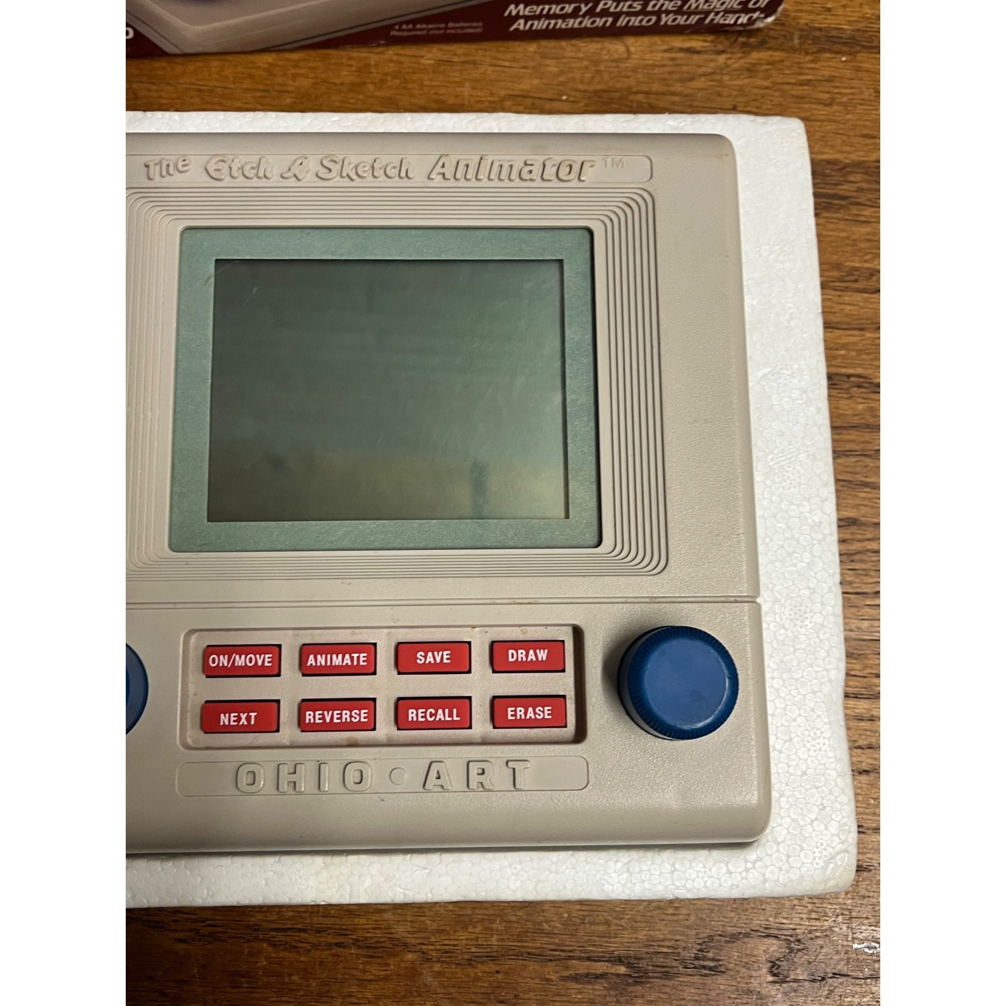 Etch-A-Sketch Animator 1986 Vintage, Made in USA by the Ohio Art Company TESTED WORKS