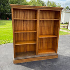 Antique Primitive Wainscoting Bookshelf / Book Case