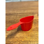 Vintage Harvest Queen Coffee Advertising Plastic Scoop Kitchen Red Owl Stores