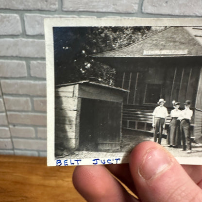 Real Photograph Belt Junction Belt Junc't Depot Railway Georgia Texas