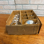 RARE Vintage Royal Ascot Mid-Century Modern Atomic Cocktail Shaker 7pc Set MCM