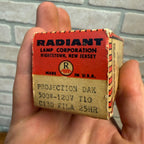 Radiant DAK PROJECTION LAMP BULB 120V 500W T10 C130 NOS W/ Box