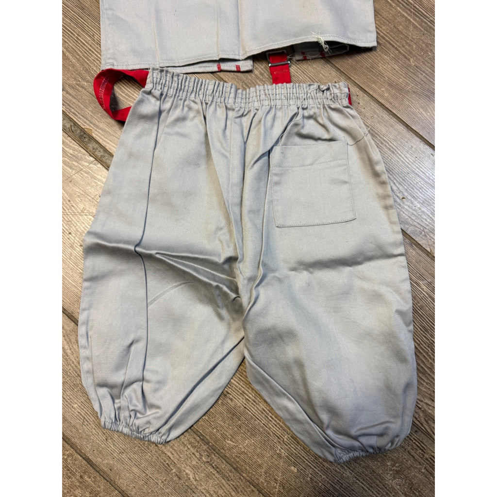 vtg 60s Rugged Duds Kids Children's Little Leaguer Size 4 Baseball Uniform Outfit