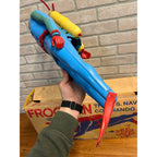 Vintage 1961 Remco Frogman US Navy Commando Toy Scuba Diver + Box - Parts/Repair