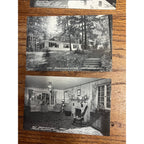Vintage Lot RPPC Manitowish Wisconsin Postcards Birchwood Lodge Cabin Northern Wisconsin