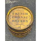 Original Pre-Pro French Brandy Whiskey Barrel Edgar Dumas Trade Advertising Ohio