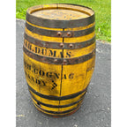 Original Pre-Pro French Brandy Whiskey Barrel Edgar Dumas Trade Advertising Ohio