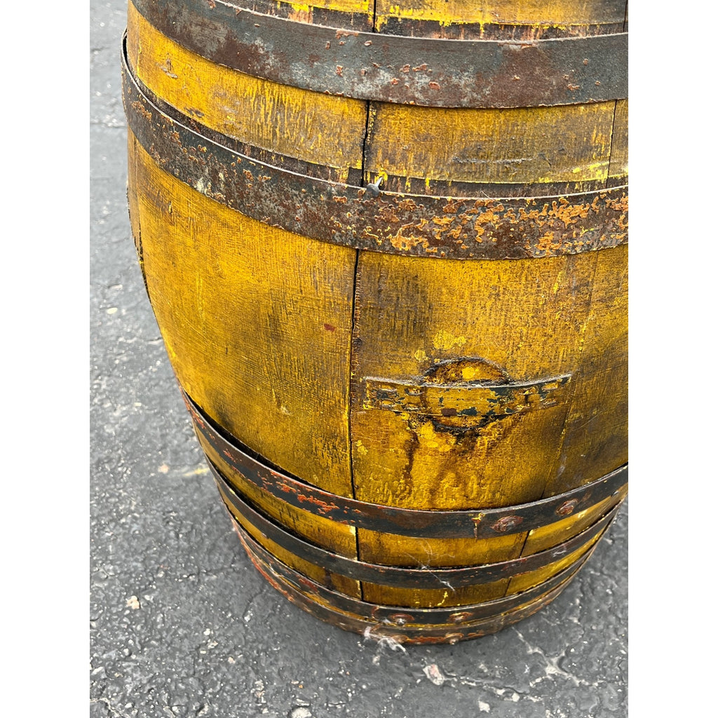 Original Pre-Pro French Brandy Whiskey Barrel Edgar Dumas Trade Advertising Ohio