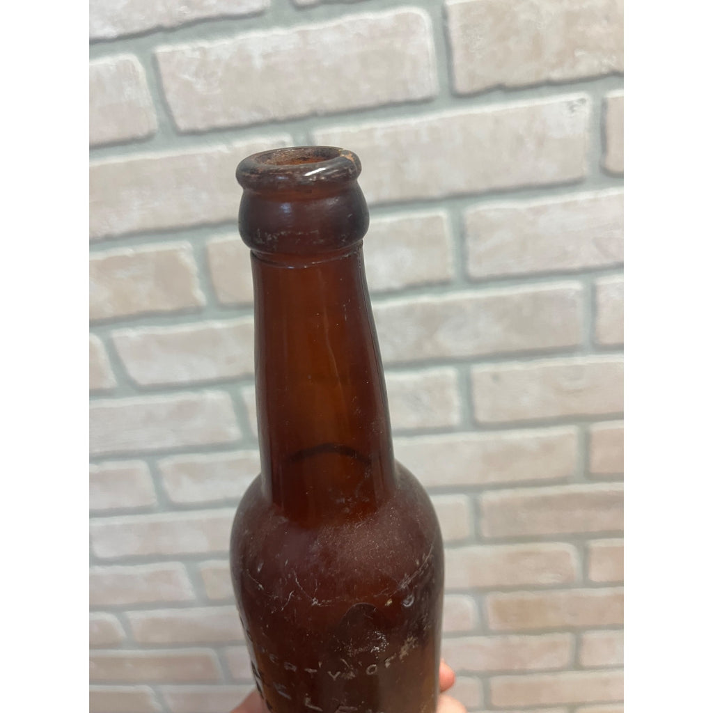 Vintage Keeley Brewing Co. Amber 12.5oz Beer Bottle ~ Chicago, Illinois