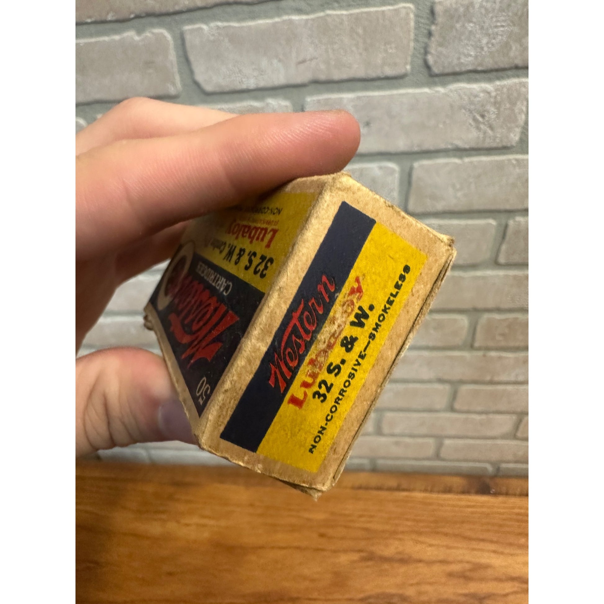 Western Cartiges 32 S. & W. Center Fire 85 Grain Coated Bullet EMPTY BOX