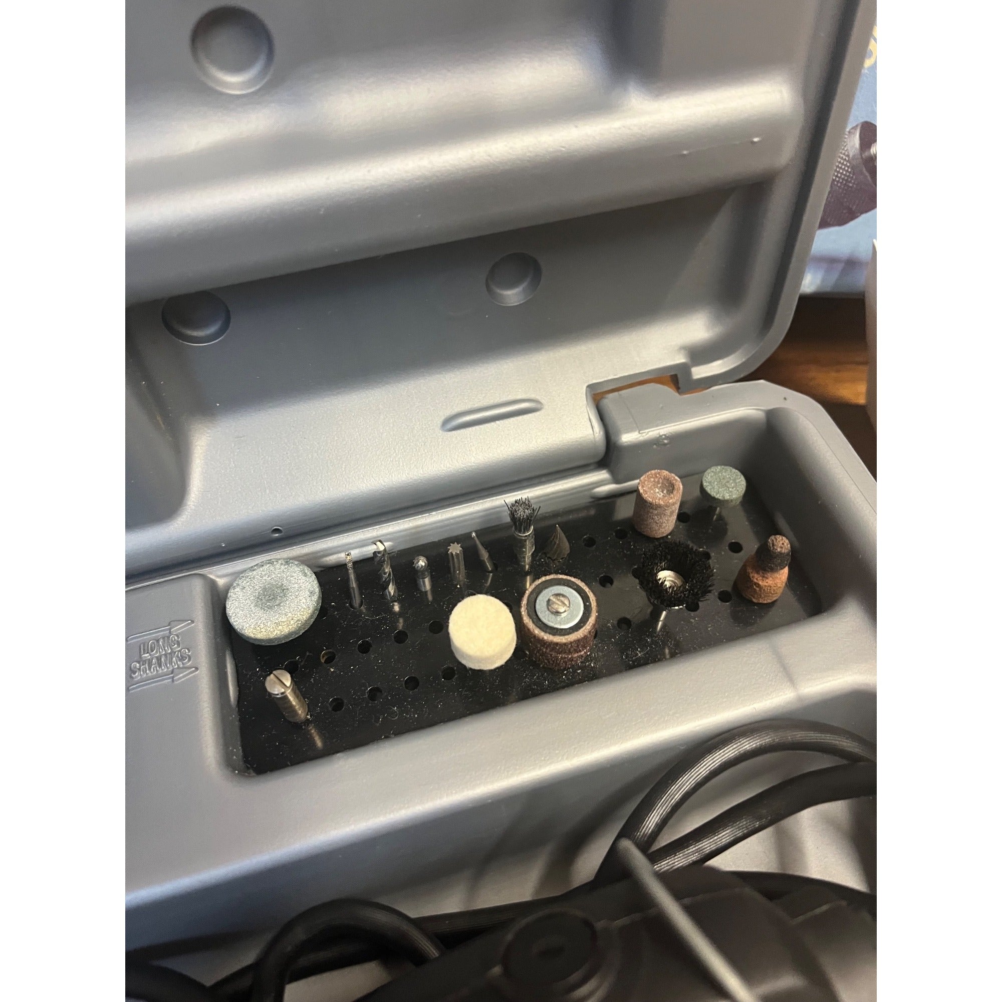 Vintage Electric Dremel Moto-Tool Variable Speed Keyless Chuck Model 395-3 With Storage Case Works