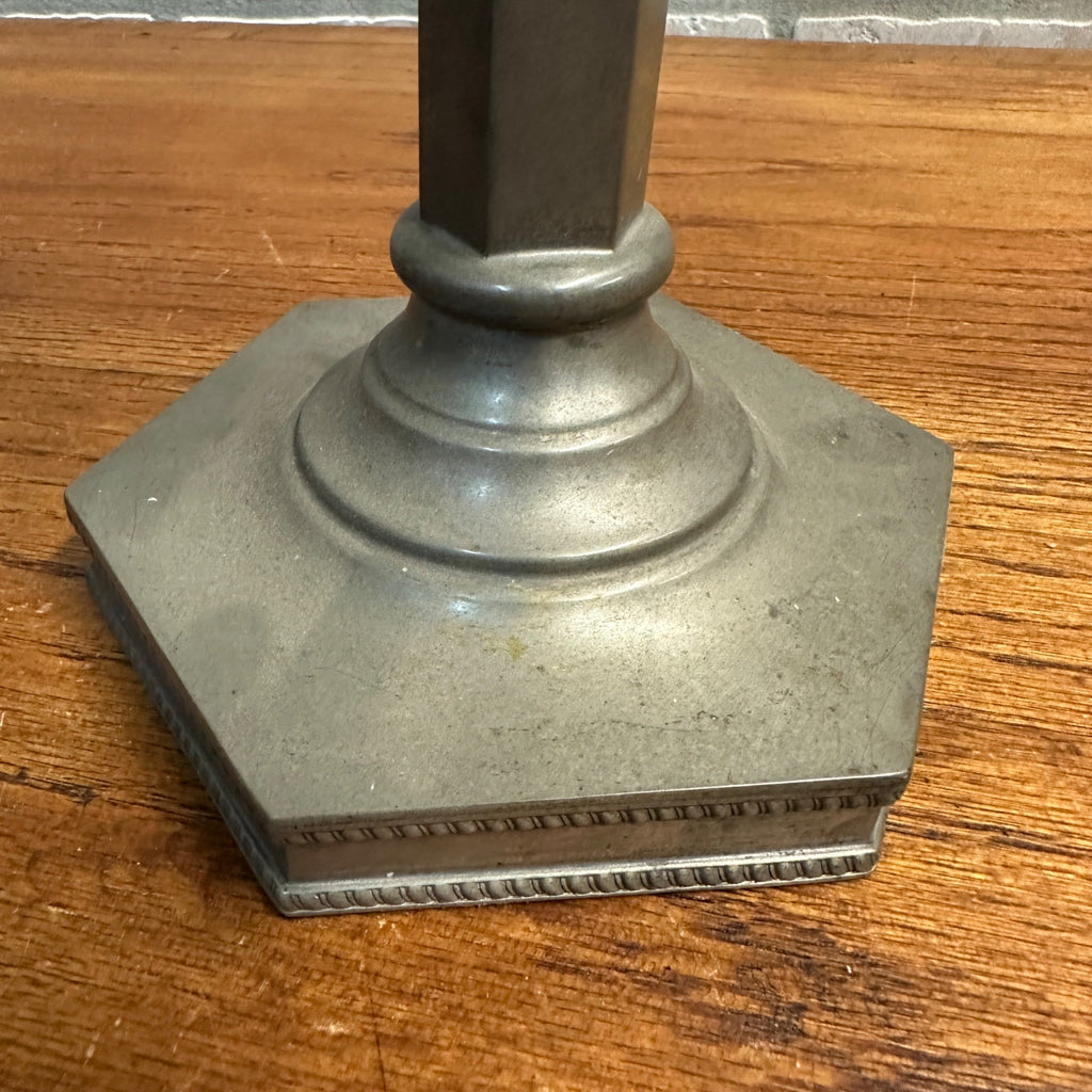 Ornate Reed & Barton Ornate Candlestick Candle Stick Single Silver Tone # 15