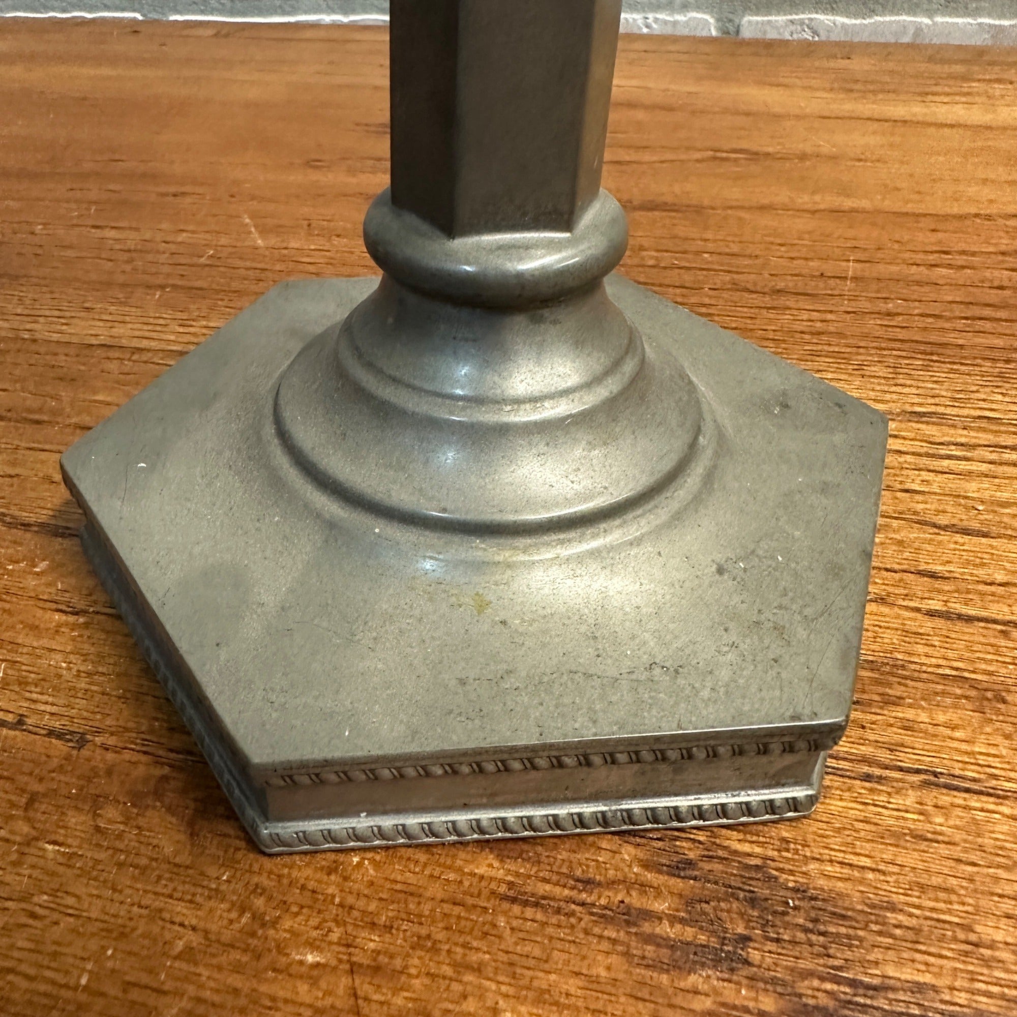 Ornate Reed & Barton Ornate Candlestick Candle Stick Single Silver Tone # 15