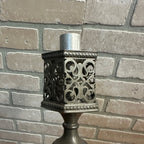 Ornate Reed & Barton Ornate Candlestick Candle Stick Single Silver Tone # 15