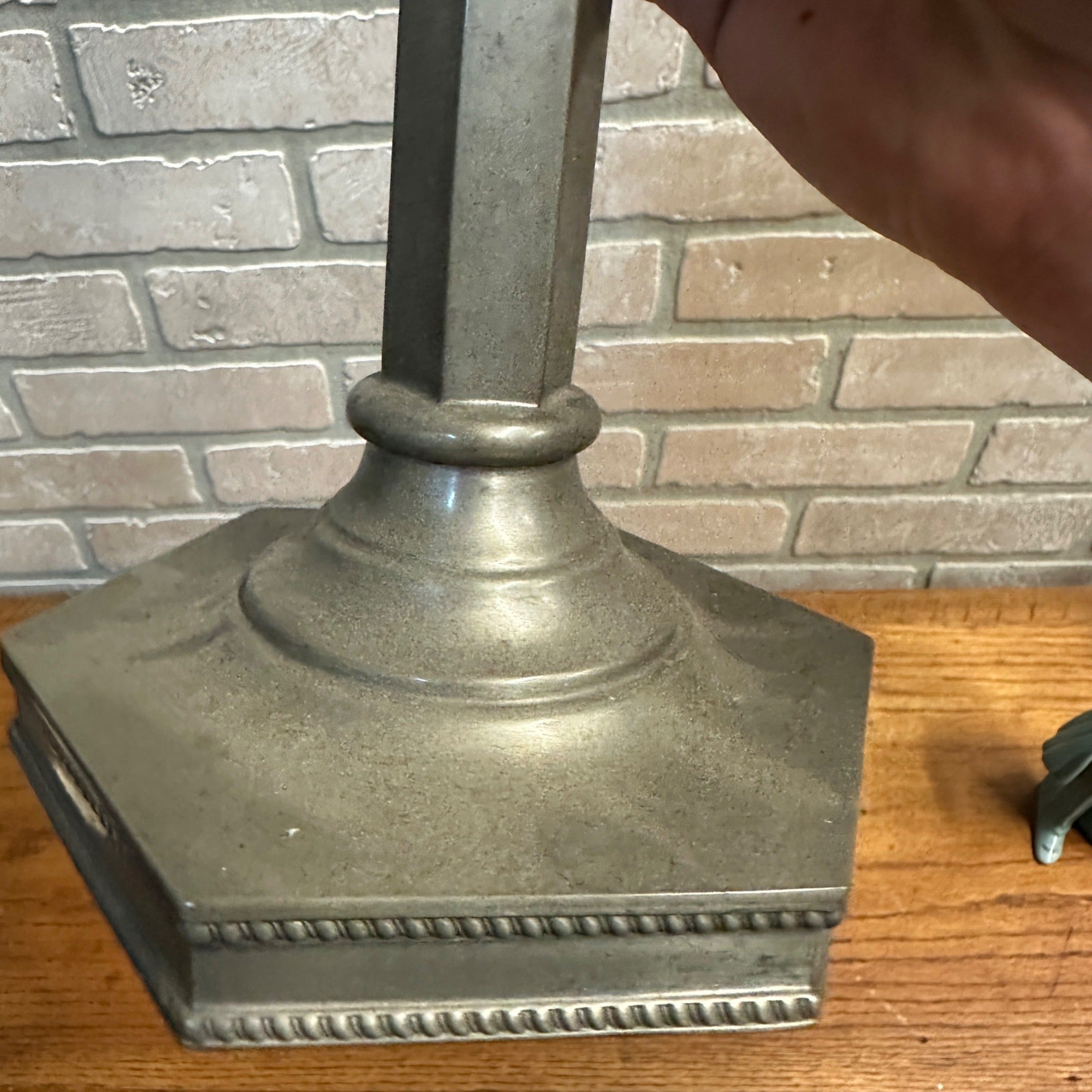 Ornate Reed & Barton Ornate Candlestick Candle Stick Single Silver Tone # 15