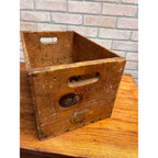 Vintage John Graf Soda Pop Wooden Crate Bottle Case Milwaukee Wis 50/50 Wood