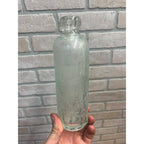 Standard Bottling Co. c1890s Milwaukee Wis Clear Soda Bottle Blob Top Hutchinson