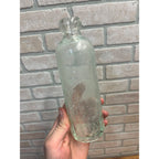 Standard Bottling Co. c1890s Milwaukee Wis Clear Soda Bottle Blob Top Hutchinson