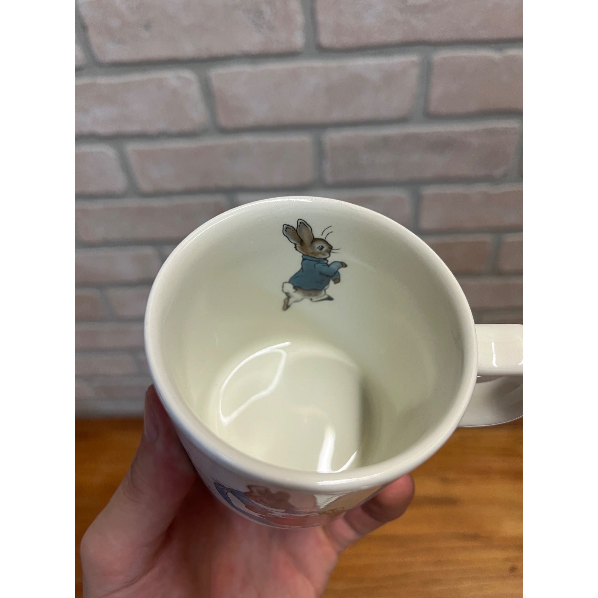 Vintage Beatrix Potter 8" Plate & Coffee Mug Wedgwood England Frederick Warne