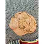 Vintage c1950 Child's Hobo / Tramp Halloween Costume with Molded Rubber Character Mask