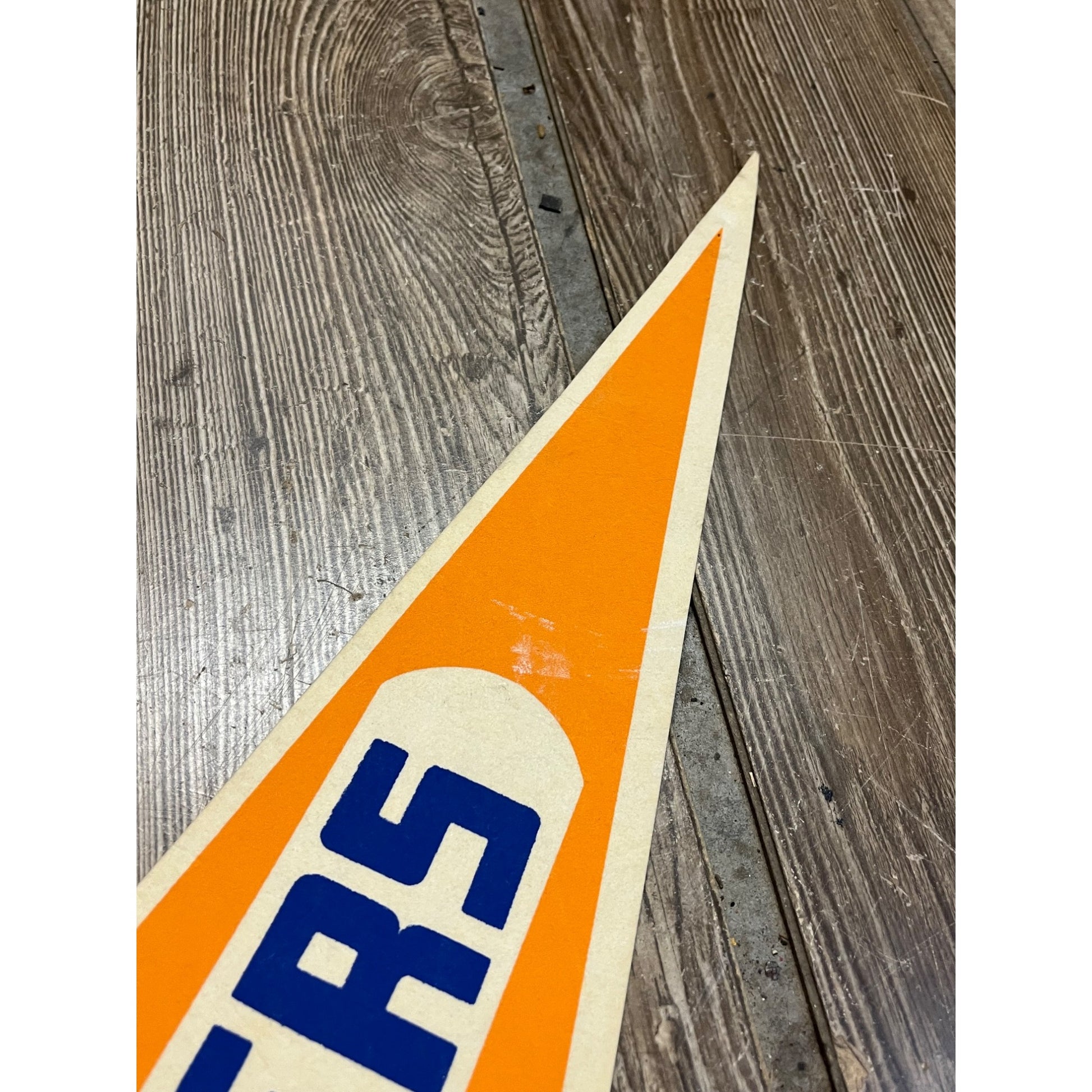 Vintage 1980s Milwaukee Brewers MLB Baseball Full Size Felt Pennant