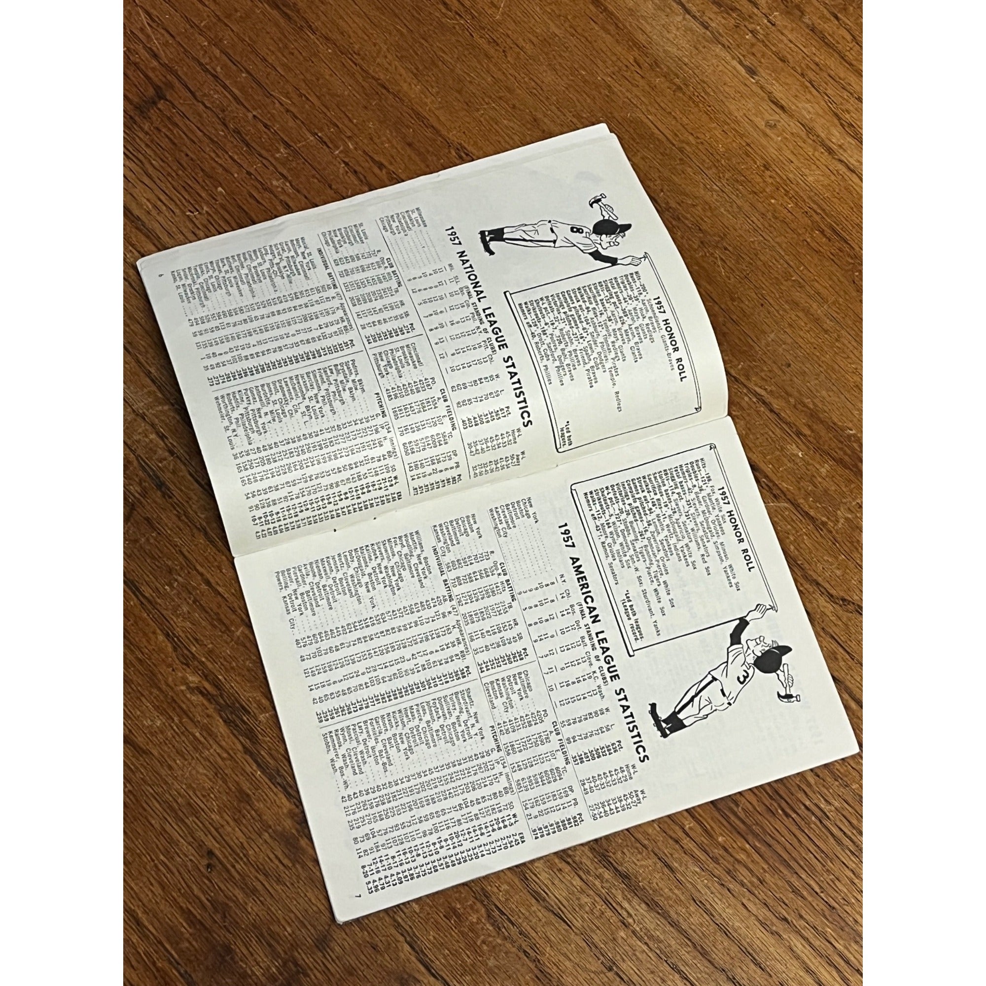 Original Vintage 1958 Game of the Week Baseball Guide Book Yankees Red Sox ++