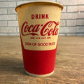 Vintage 7oz Have A Coke Coca Cola Signs of Taste Paper Wax Cup Soda Lily