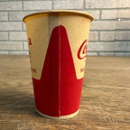 Vintage 7oz Have A Coke Coca Cola Signs of Taste Paper Wax Cup Soda Lily