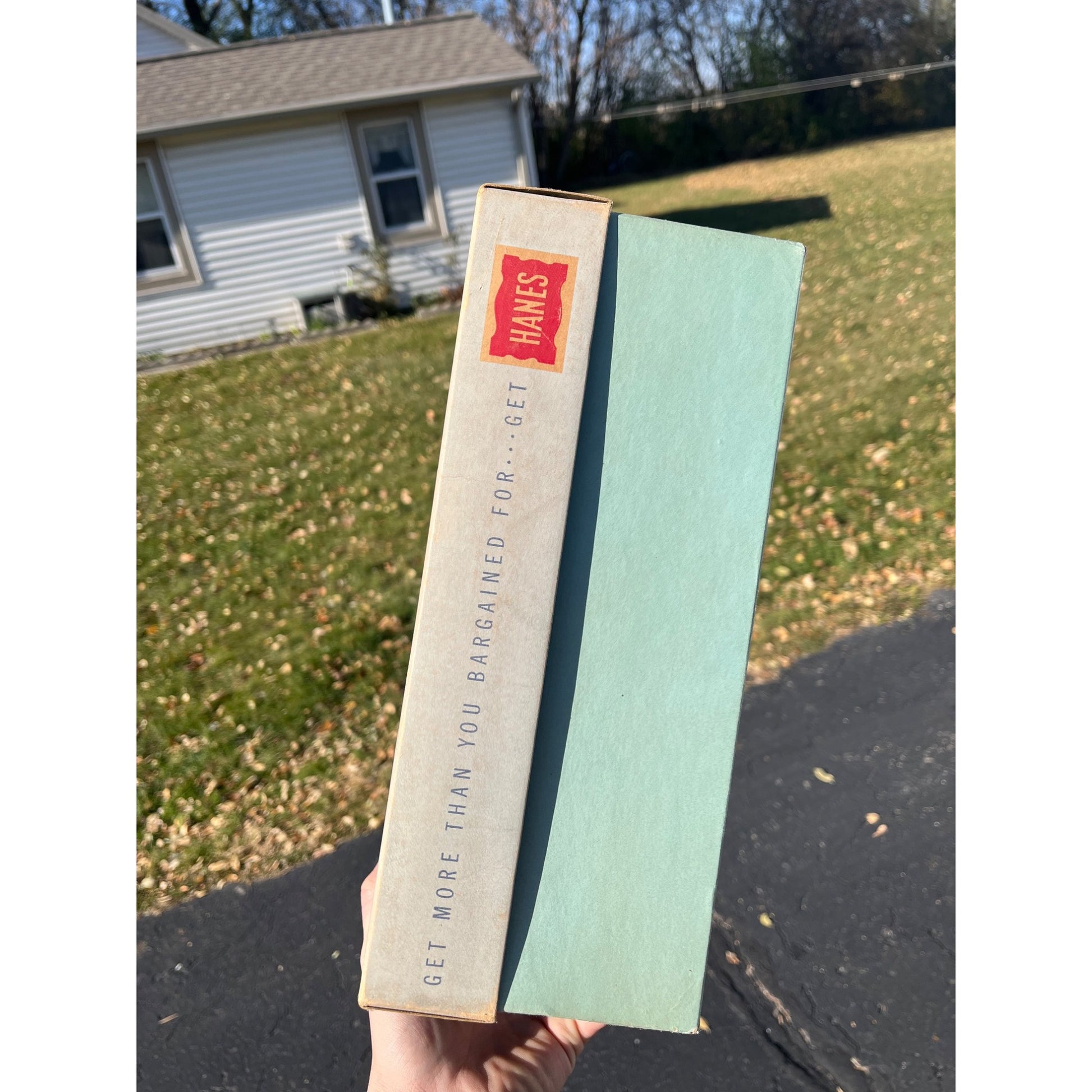 Vintage 1940s Hanes  MerriChild Sleepers Bottoms Store Display Empty Box Child's