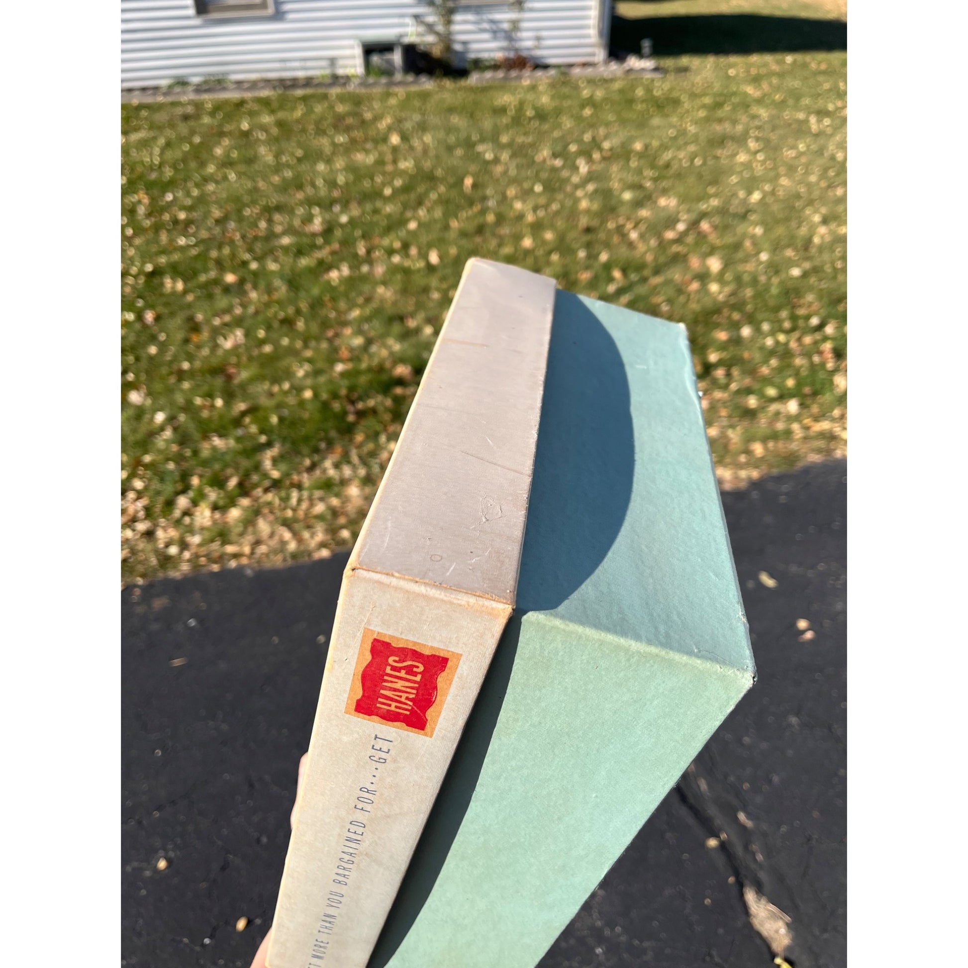 Vintage 1940s Hanes  MerriChild Sleepers Bottoms Store Display Empty Box Child's