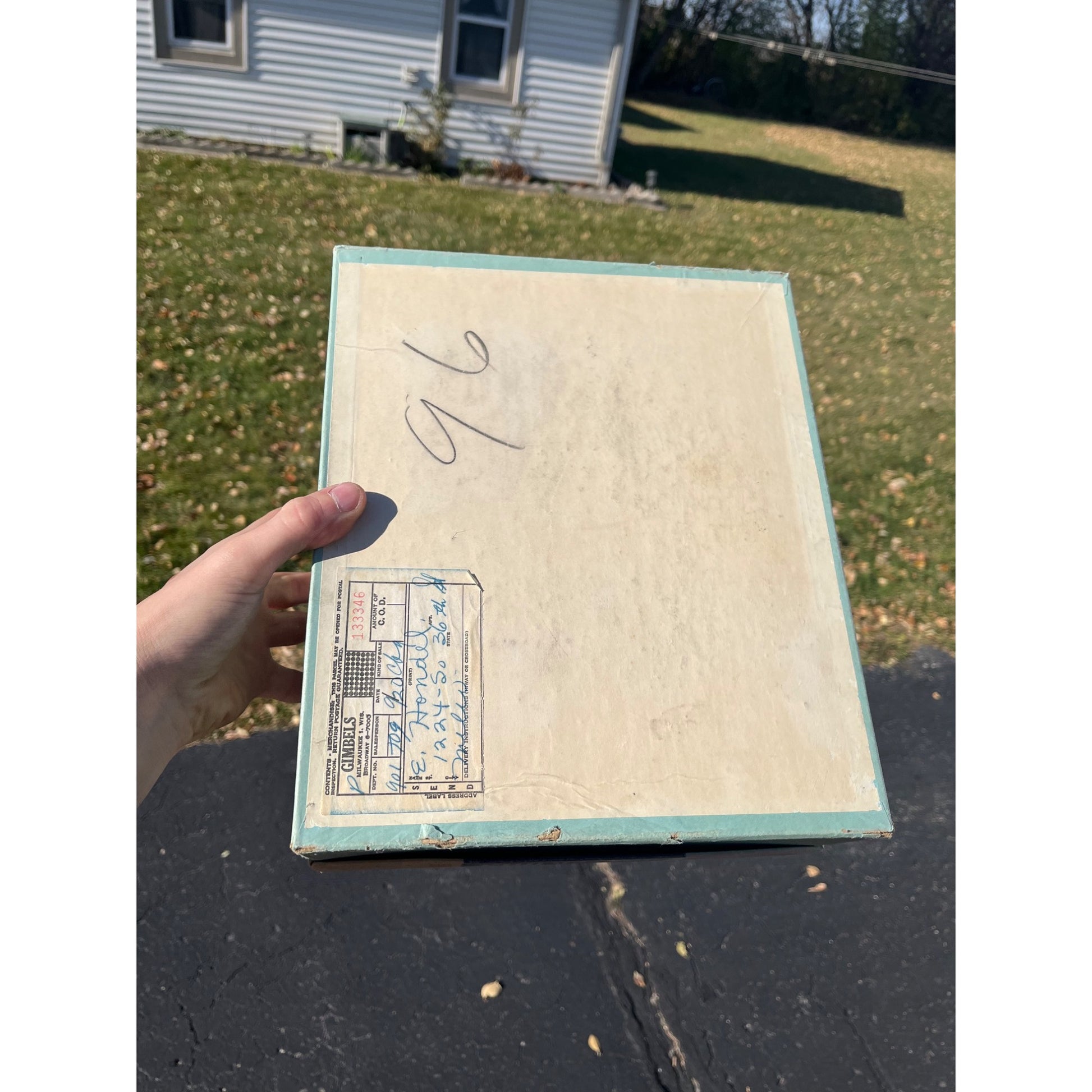 Vintage 1940s Hanes  MerriChild Sleepers Bottoms Store Display Empty Box Child's