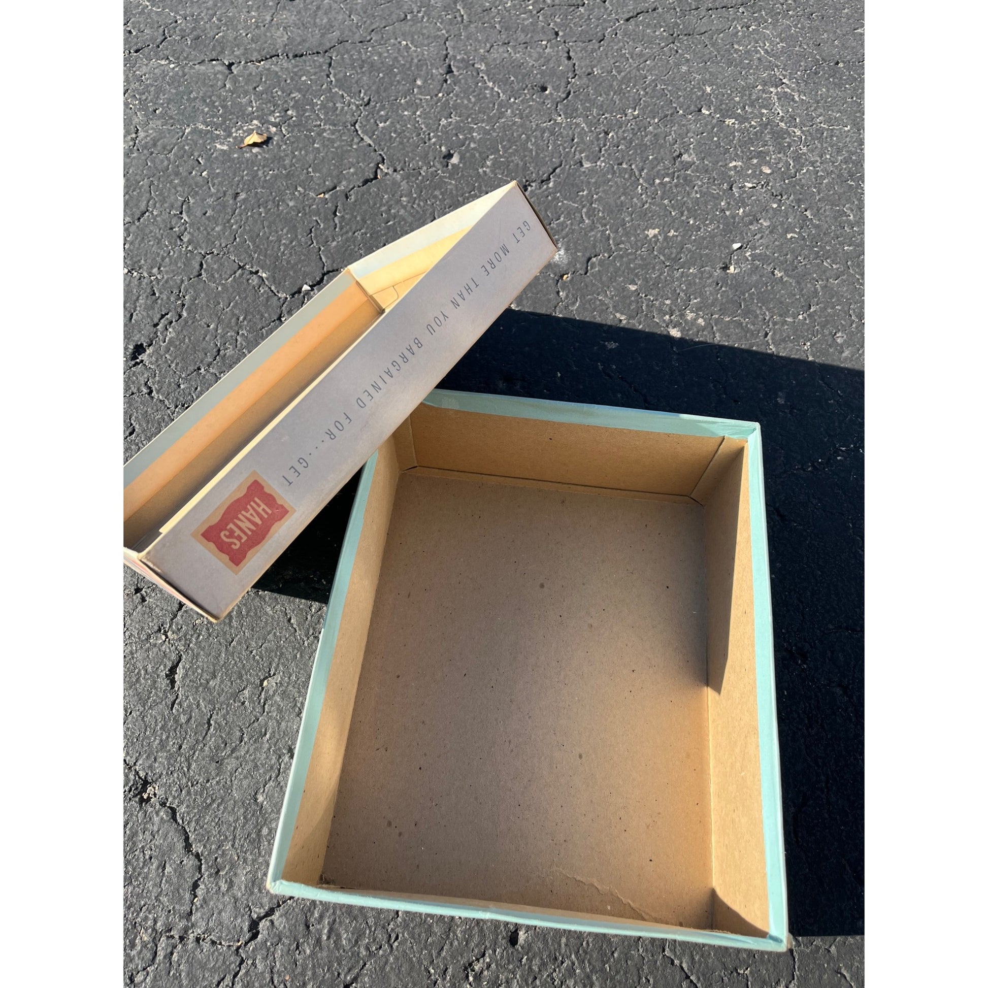 Vintage 1940s Hanes  MerriChild Sleepers Bottoms Store Display Empty Box Child's