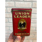 Vintage Union Leader Eagle Smoking Mixtures Tobacco Tin Can Empty