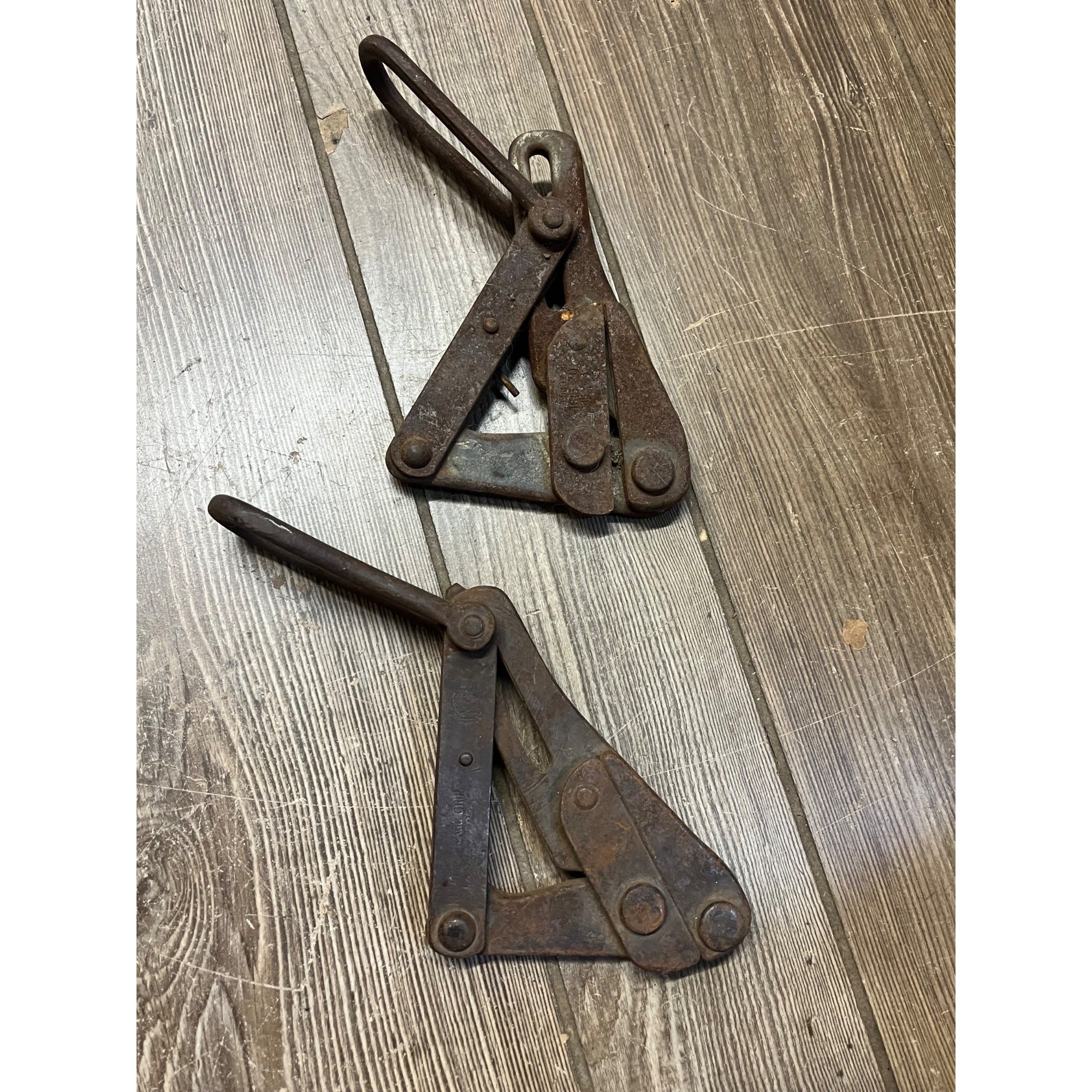 Vintage Klein & Sons 1613-30 Chicago US Tool Wire Cable Puller Lot (2)