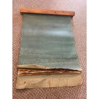 RARE Antique c1915 Wisconsin County Plat Map Hanging Commercial Use