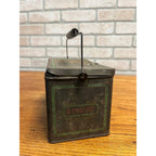 Vintage Sweet Cuba Tin Lunch Pail-Advertising Sweet Cuban Cigars Advertising Can