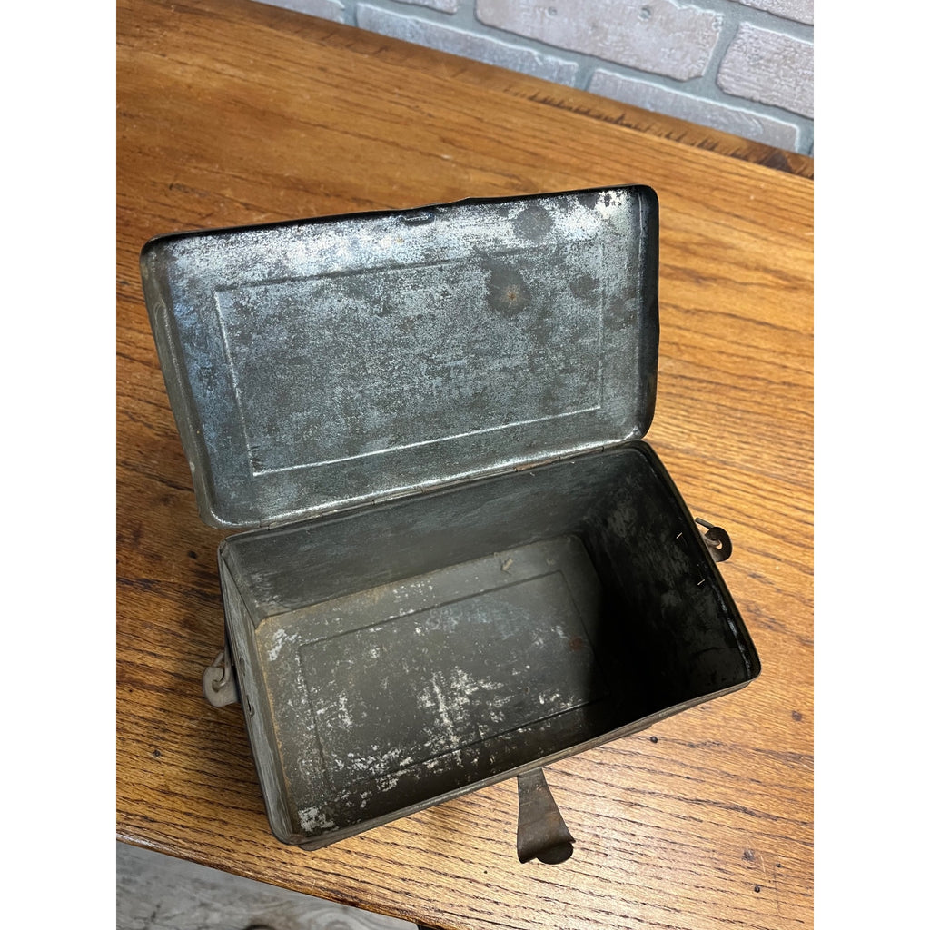 Vintage Sweet Cuba Tin Lunch Pail-Advertising Sweet Cuban Cigars Advertising Can