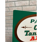 Vintage Pabst Old Tankard Ale Advertising Bar Backbar Easelback Sign Milwaukee